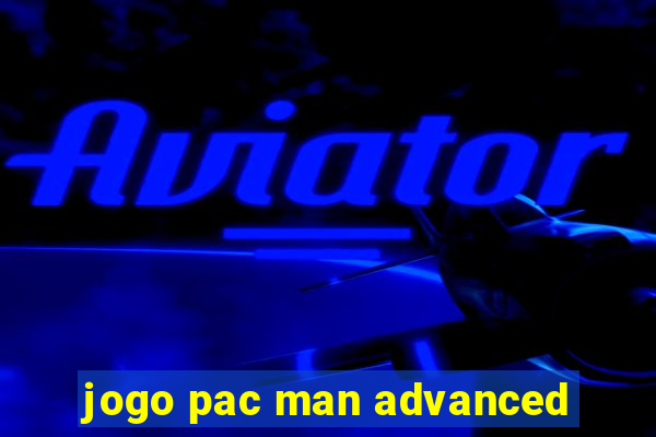 jogo pac man advanced