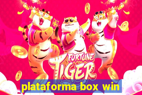 plataforma box win