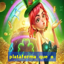 plataforma que o buzeira joga