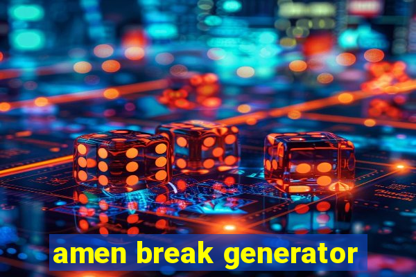 amen break generator