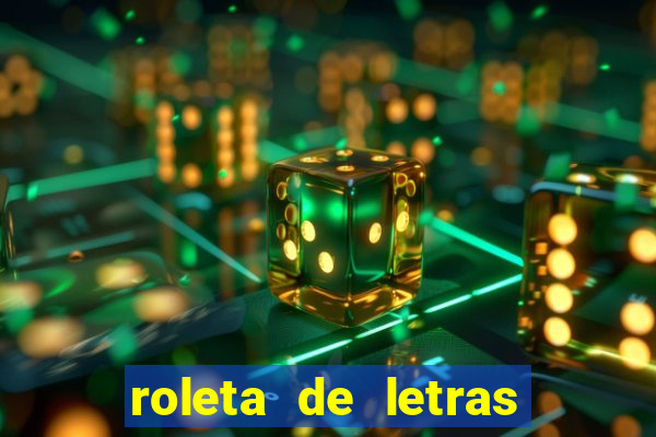 roleta de letras stop online