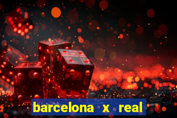 barcelona x real madrid multicanais