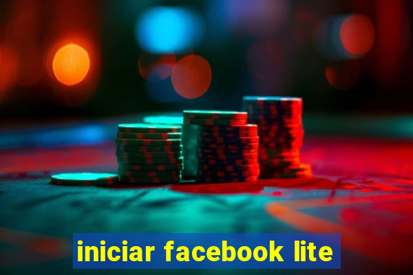 iniciar facebook lite