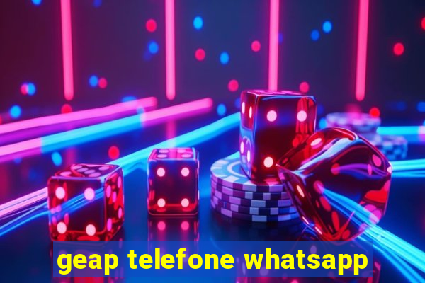 geap telefone whatsapp