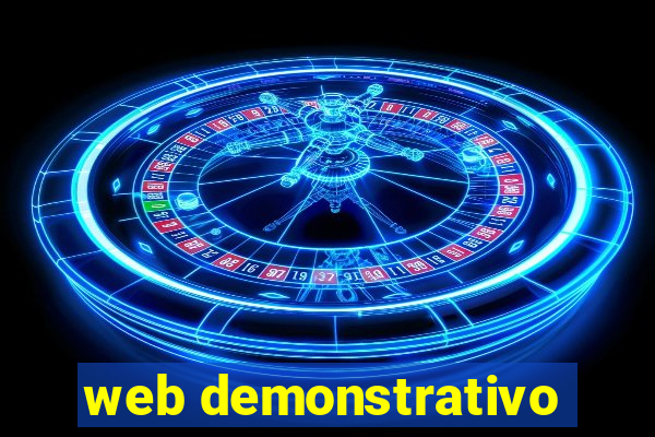 web demonstrativo