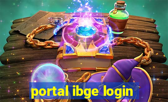 portal ibge login