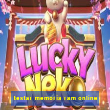 testar memoria ram online