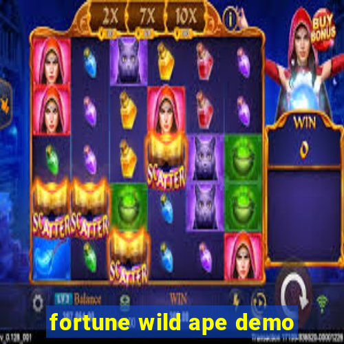 fortune wild ape demo