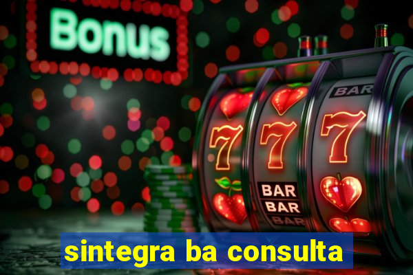 sintegra ba consulta