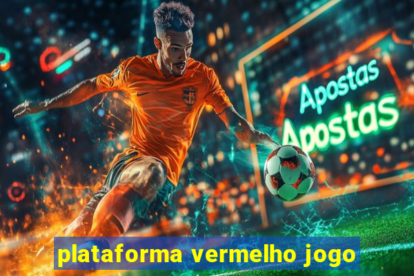 plataforma vermelho jogo