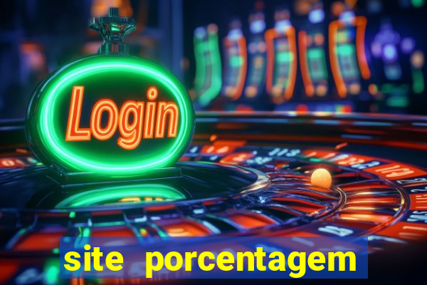 site porcentagem slots pg