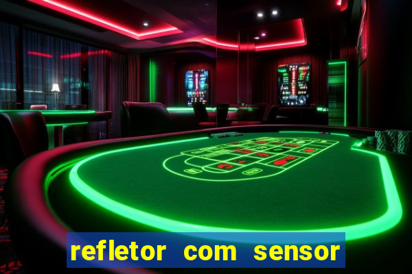 refletor com sensor noturno como instalar