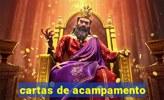 cartas de acampamento